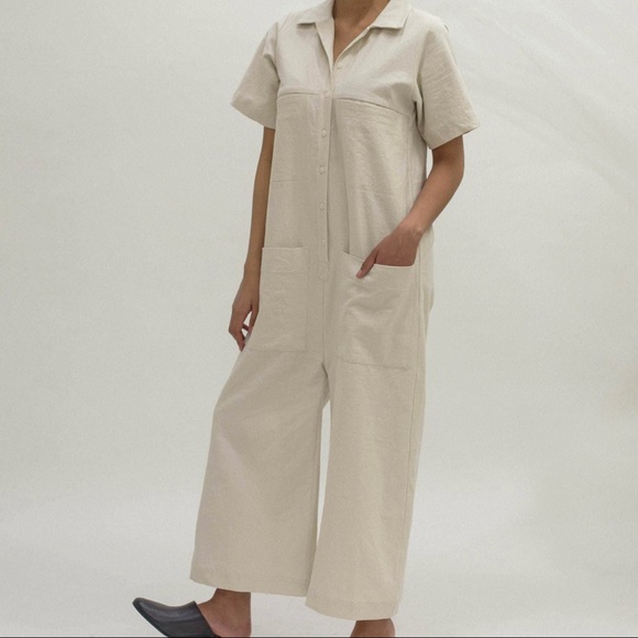 Ilana Kohn Pants - Ilana Kohn Linen Mabel Coverall
